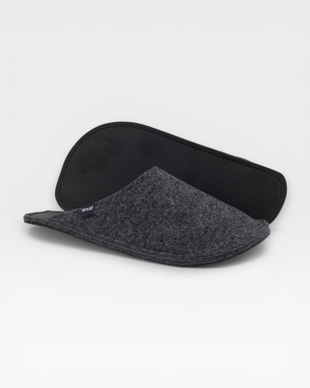 Zapatillas de fieltro para hombre Gris oscuro