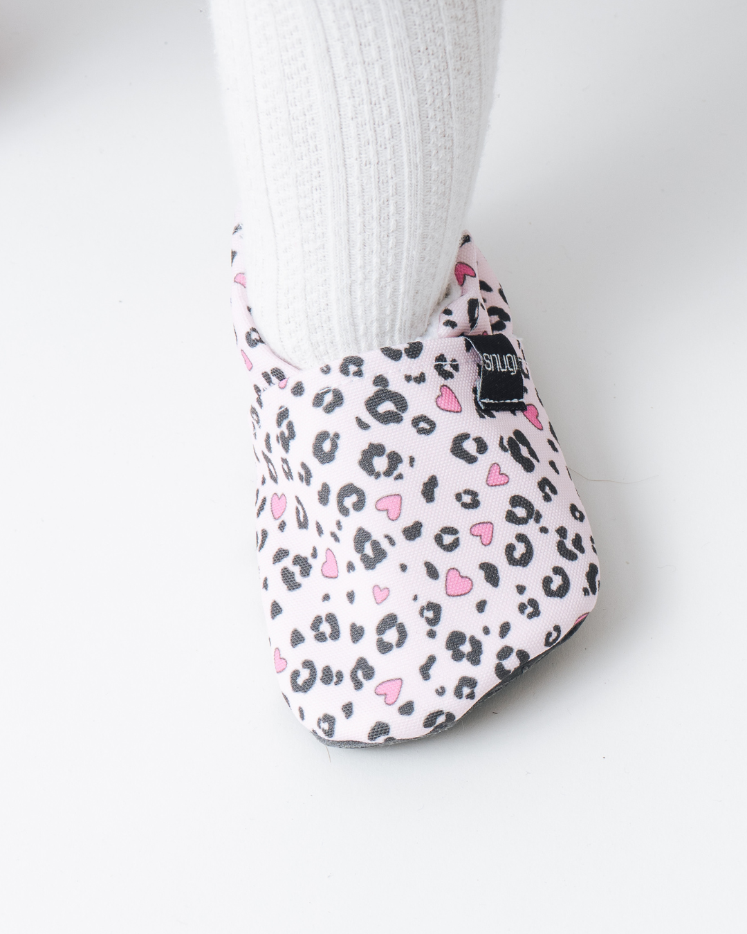 Zapatos barefoot Corazones de leopardo