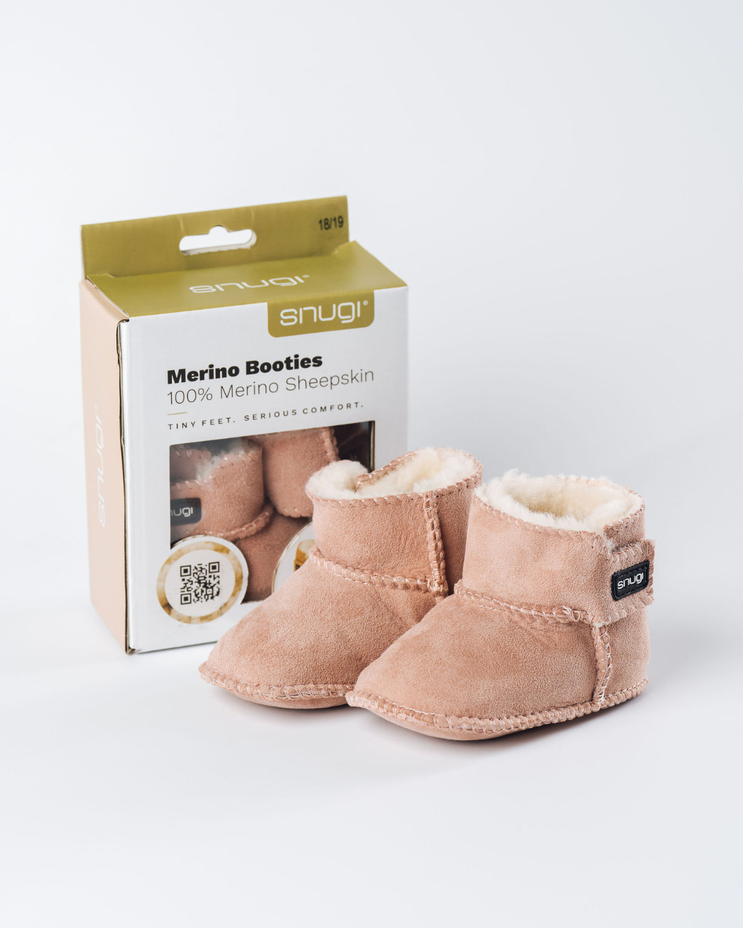 Botines Merino rosas