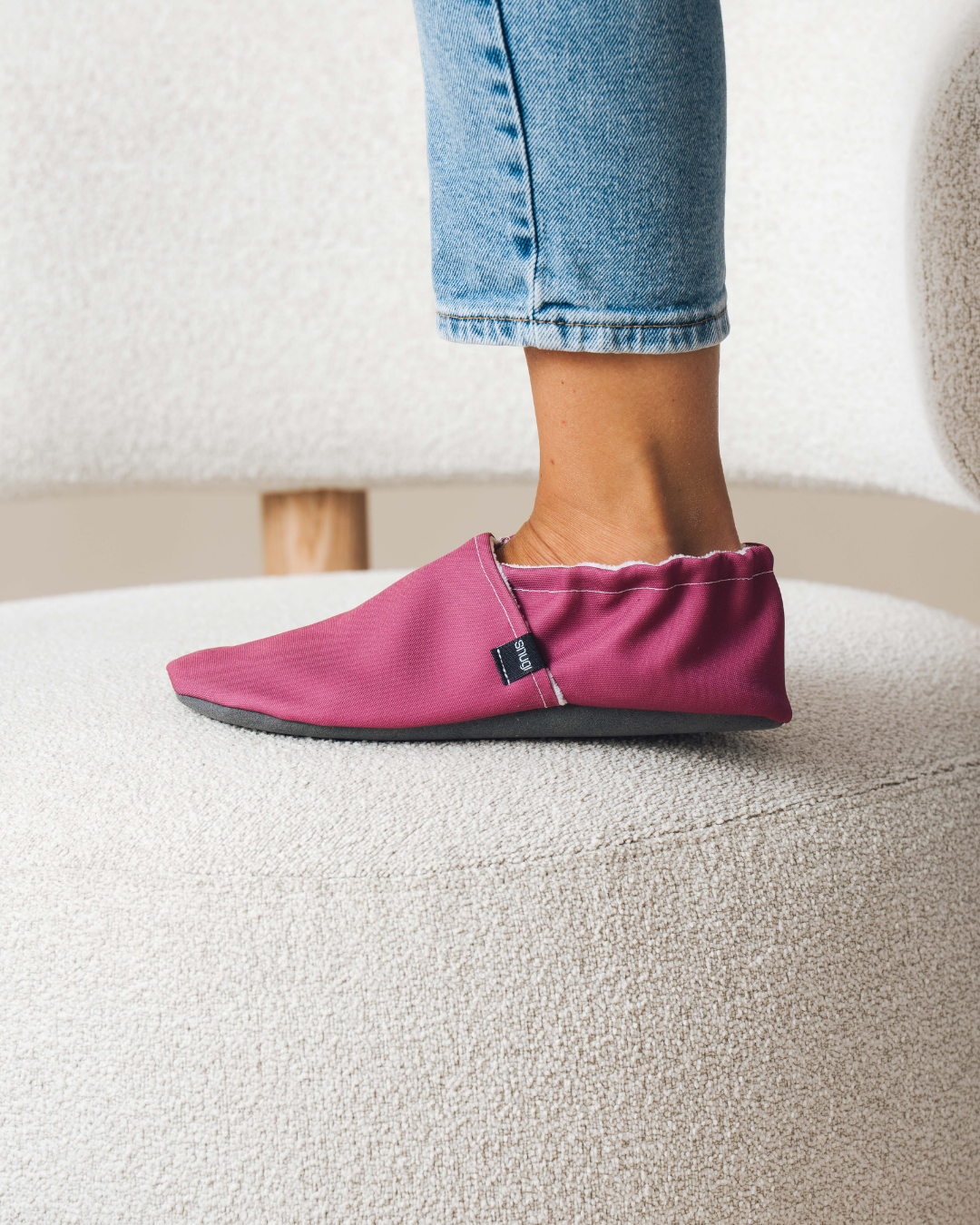 Zapatos barefoot para mujer Rosa polvoriento