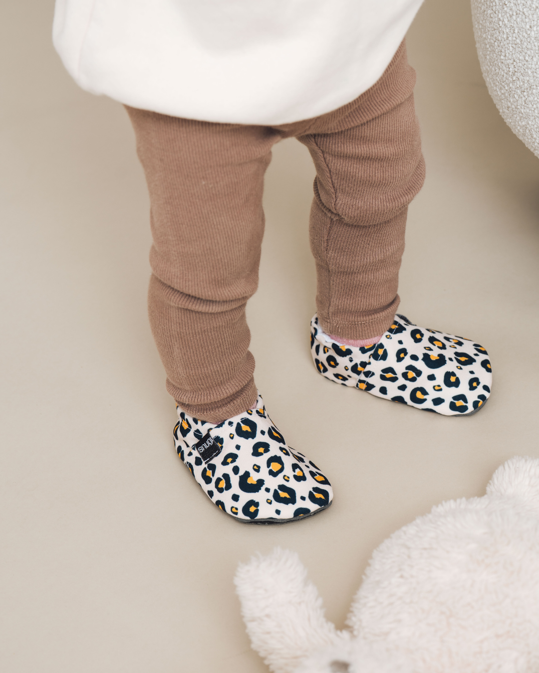 Zapatos barefoot Leopardo beige