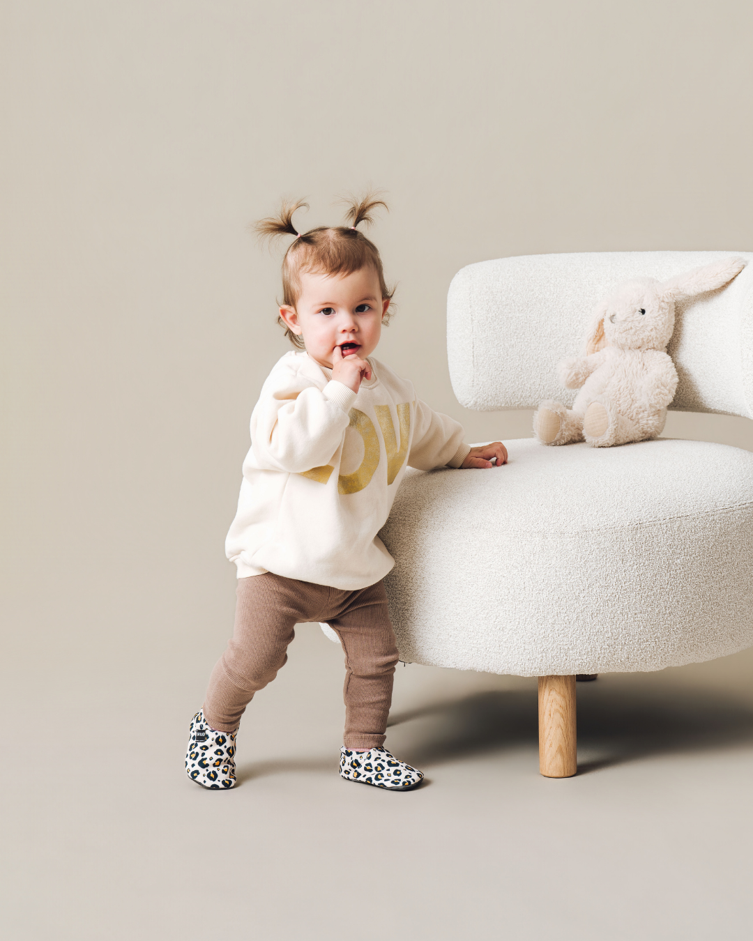 Zapatos barefoot Leopardo beige
