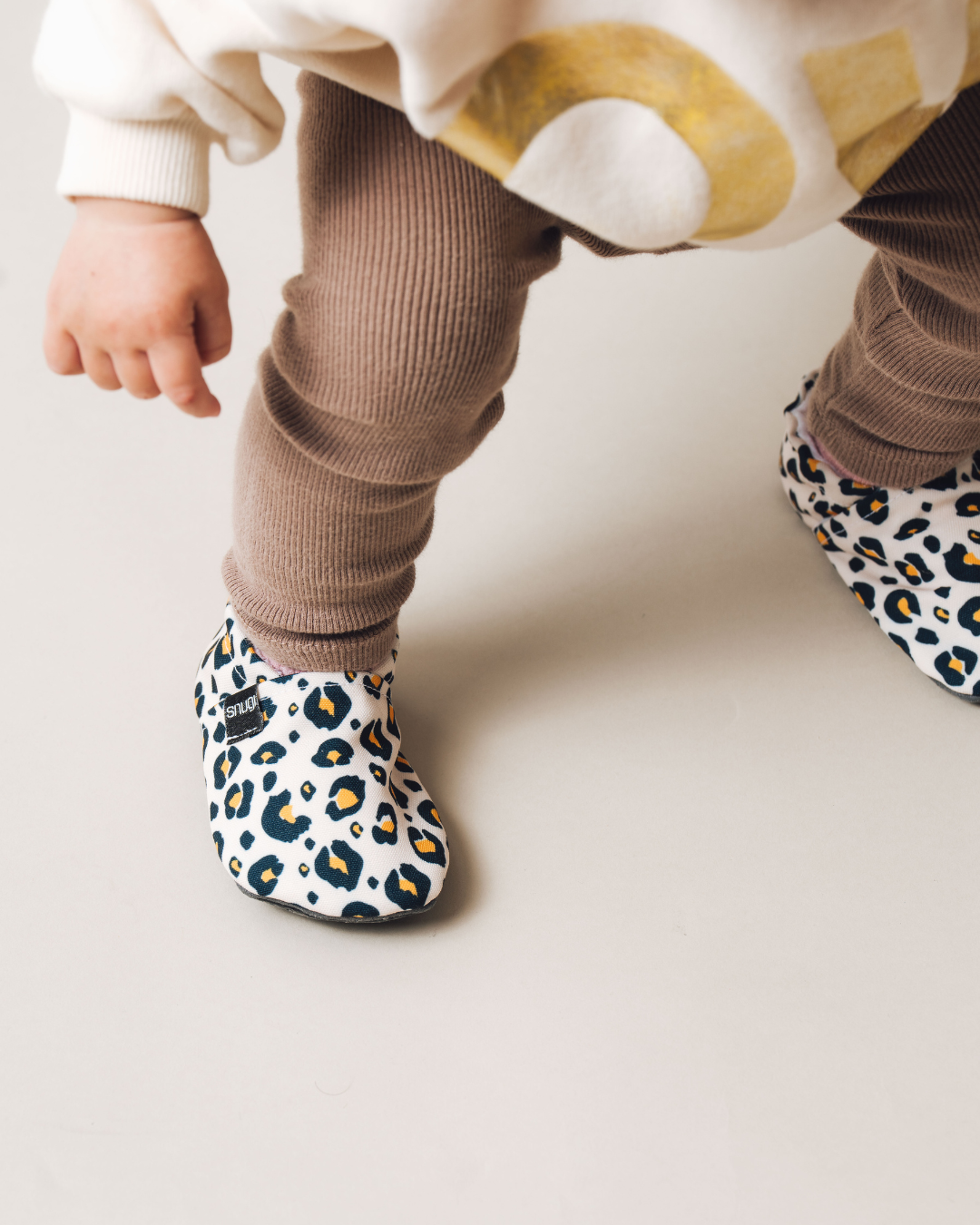 Zapatos barefoot Leopardo beige