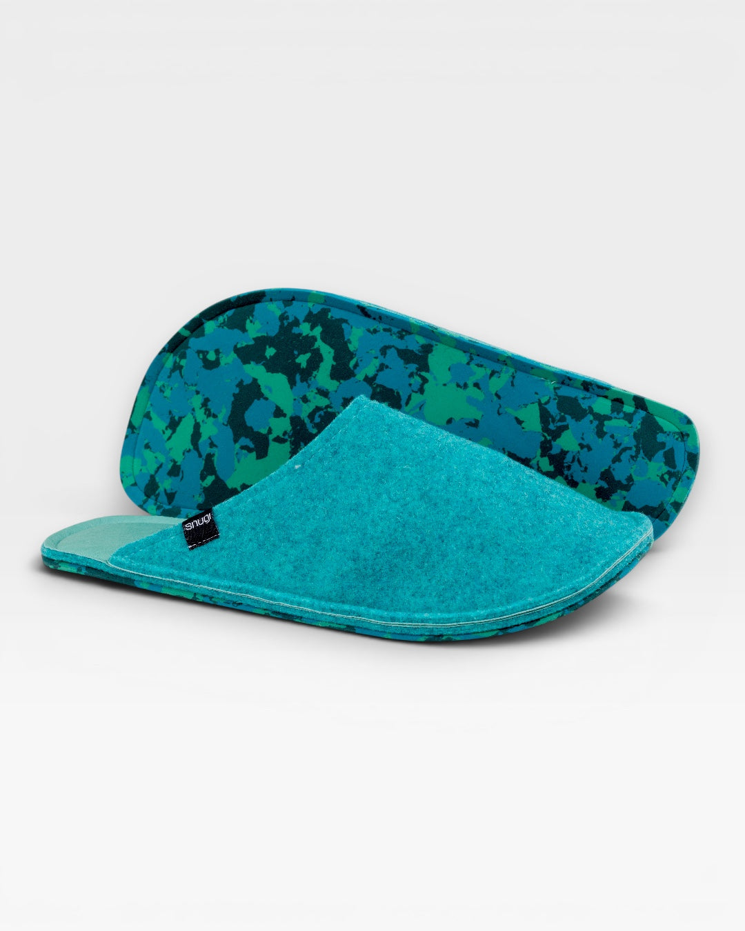 Zapatillas de fieltro para mujer Green