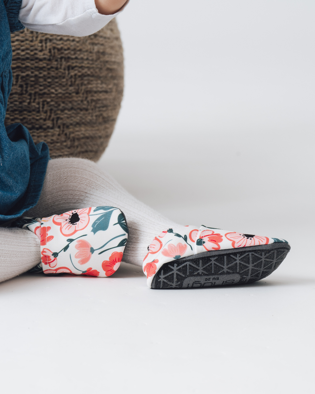 Zapatos barefoot Rosas rojas