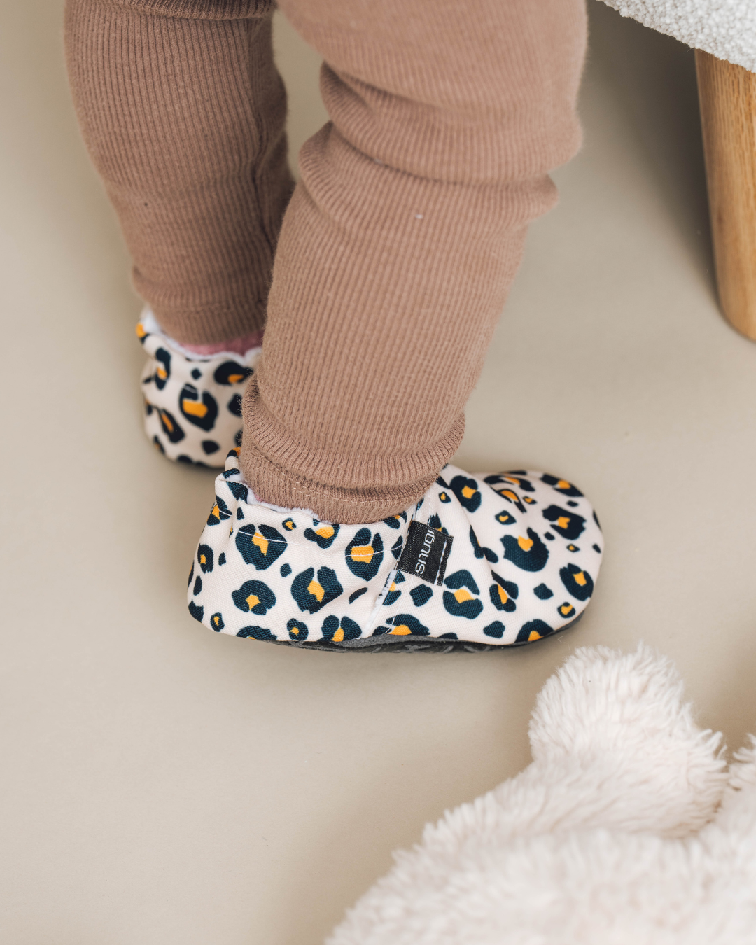 Zapatos barefoot Leopardo beige