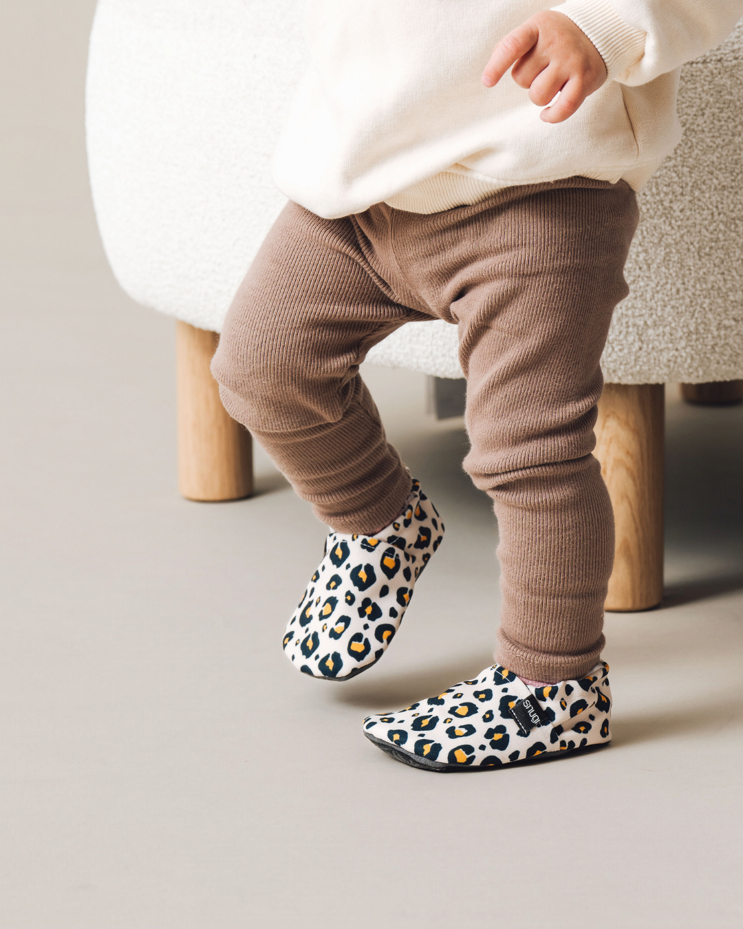 Zapatos barefoot Leopardo beige