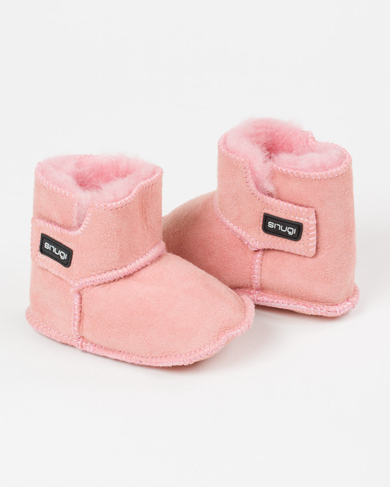 Botines Merino rosas